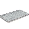 Platte China, Blau, Dots, 23 Cm
