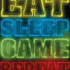 Poster Eat Sleep Game Repeat, Nr. 70