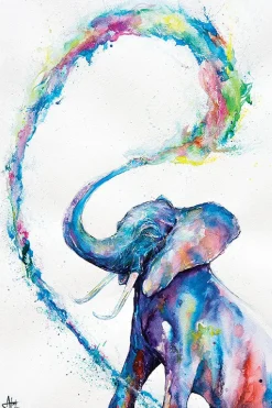 Poster Elephant - Marc Allante, Nr. 104