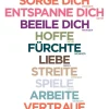 Poster Freue Dich Mehr, Nr. 37
