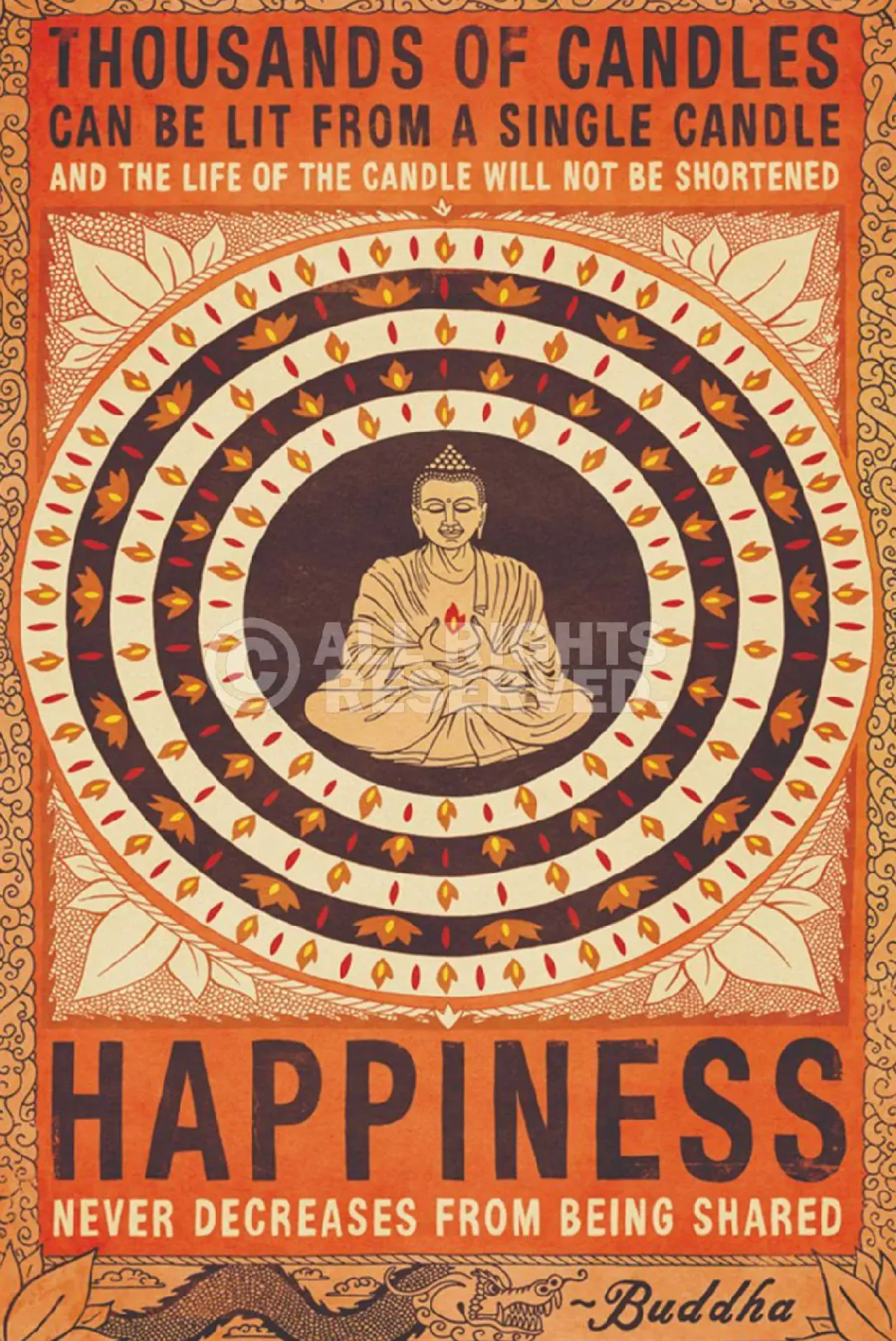 Poster Happiness, Nr. 209