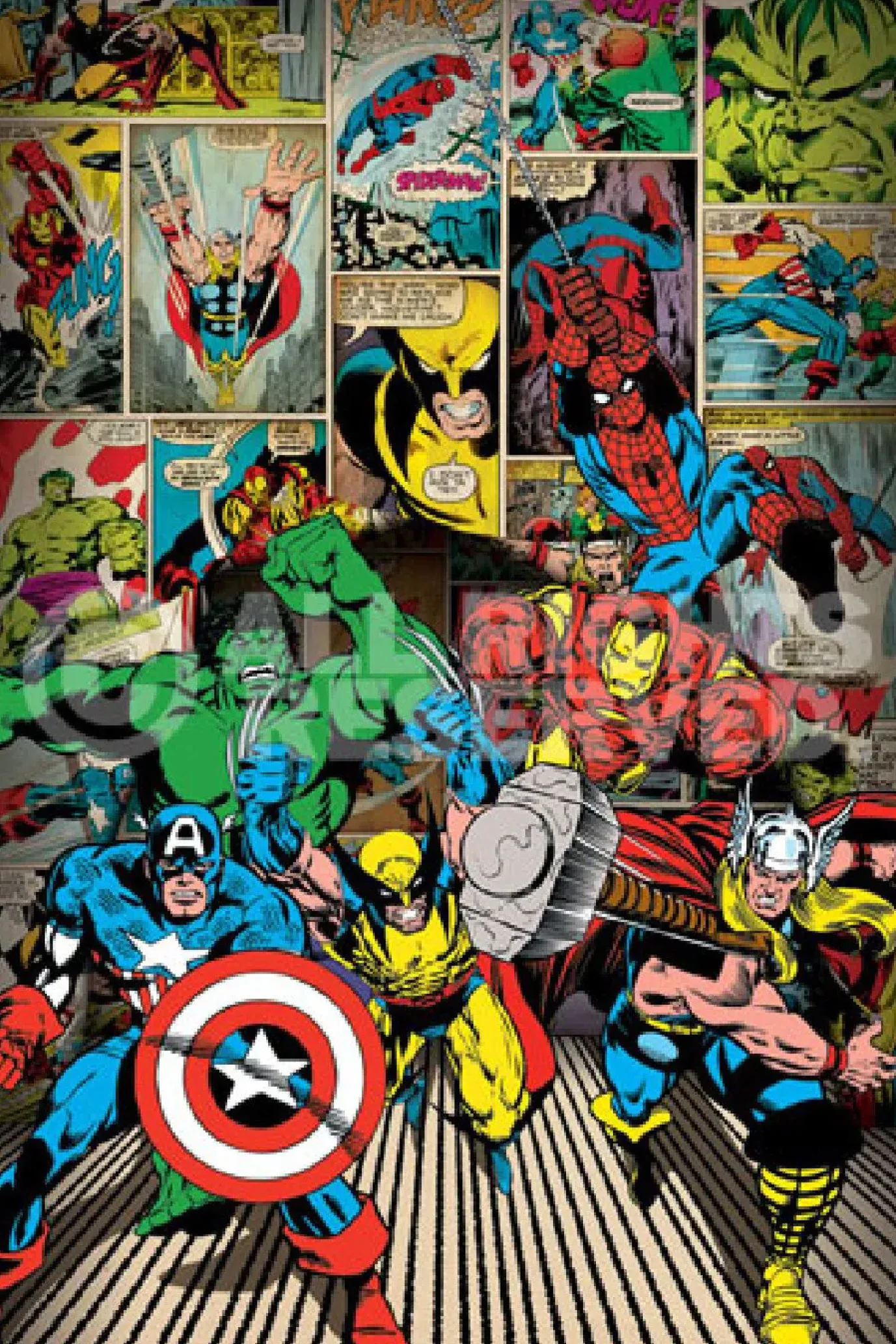 Poster Here Come The Heroes, Nr. 136