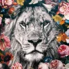 Poster Lion Flowers, Nr. 40