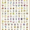 Poster Pokemon, Kanto 151 English, Nr. 8
