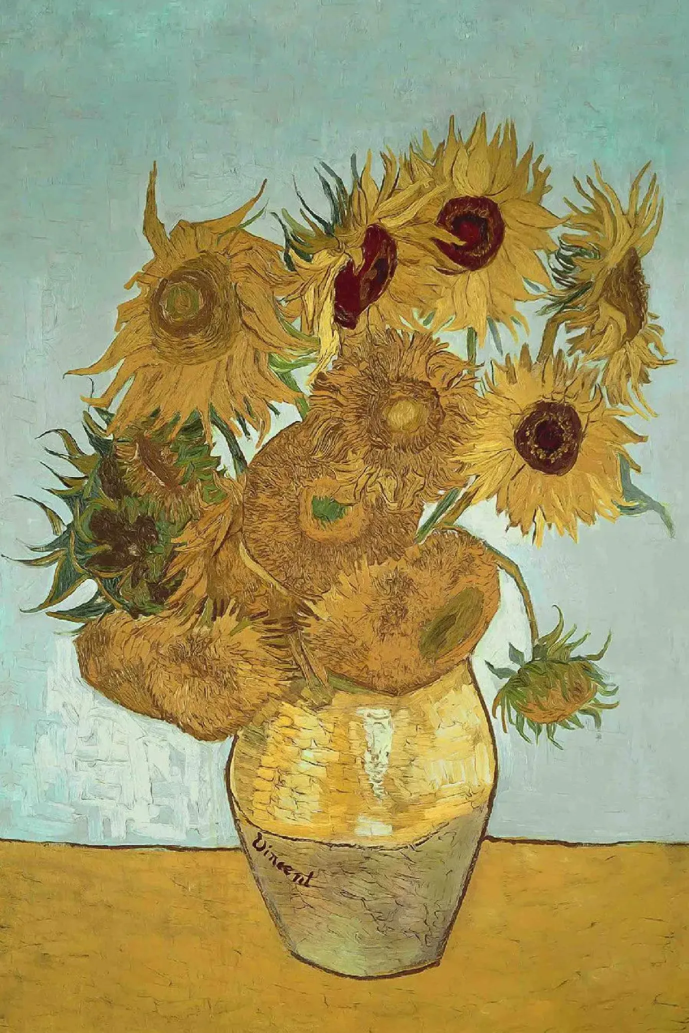 Poster Van Gogh - Sunflowers, Nr. 55