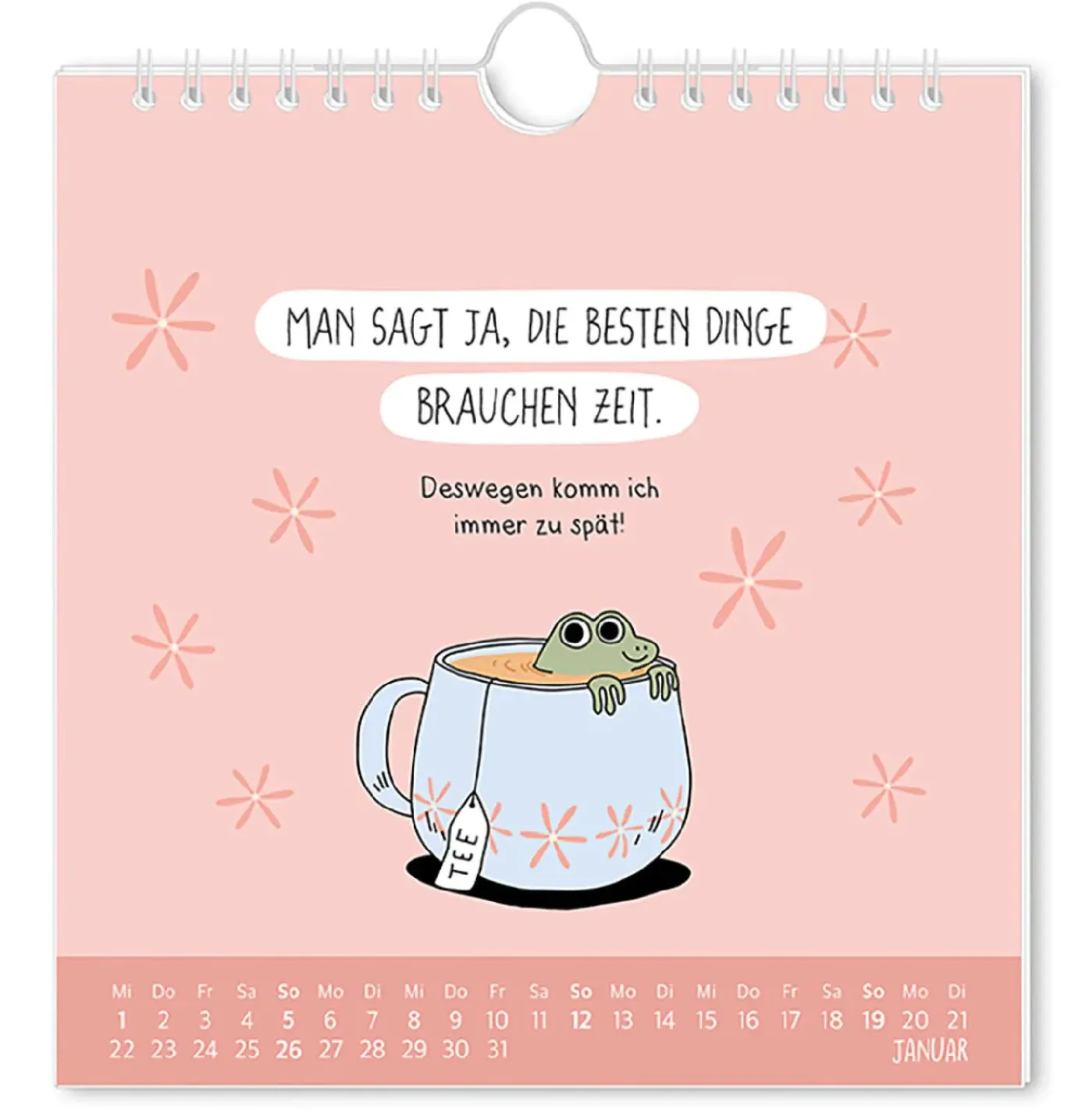 Postkarten Kalender, 2025, Der Frühe Vogel