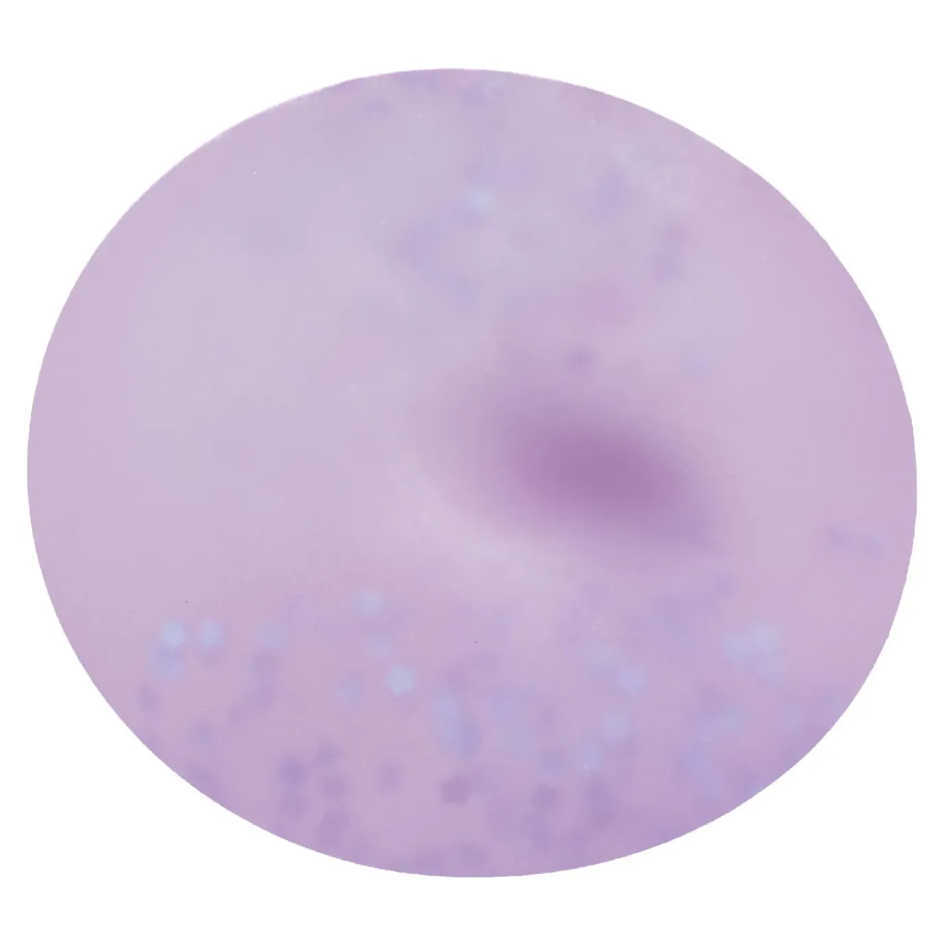 Quetschball Glitter/Maltose, Lila, 6 Cm