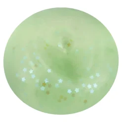 Quetschball Glitter/Maltose, Grün, 6 Cm