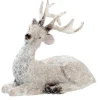 Rentier Schnee, Liegend, 7 Cm