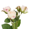 Rose Alina, 3 Blüten/rosa, 38 Cm