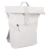 Rucksack Ronny, Rolltop, Beige/grau, 17 Liter