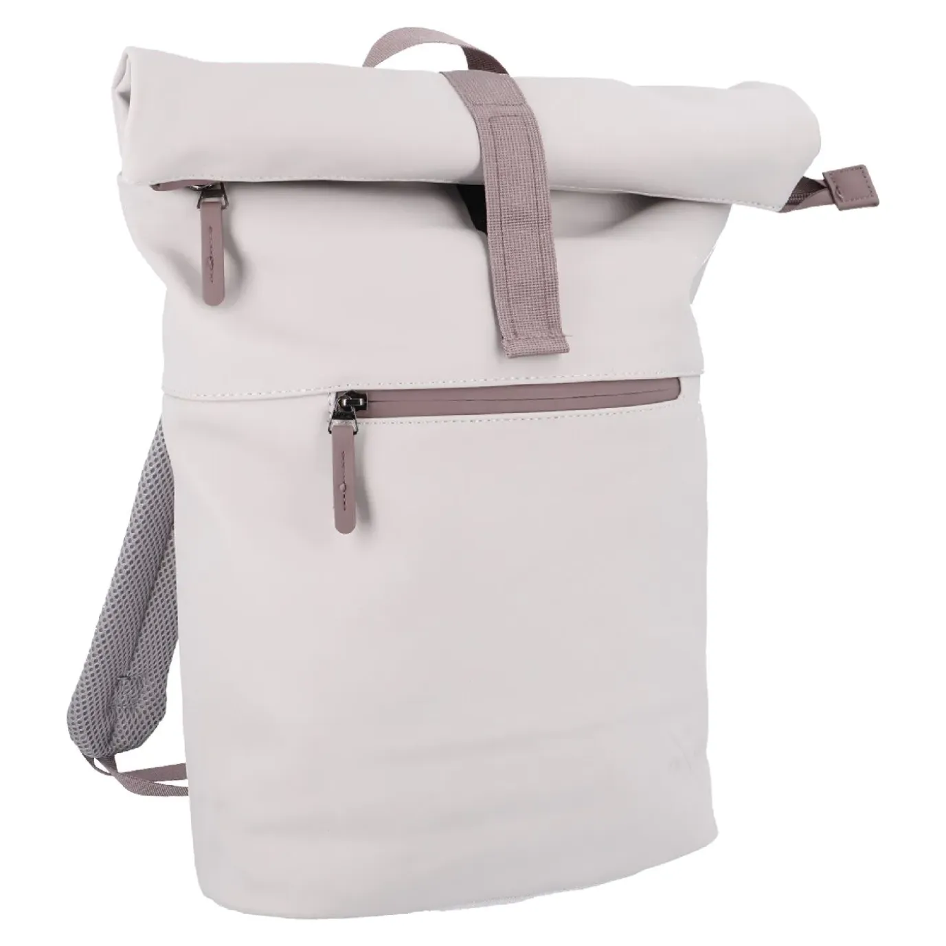 Rucksack Ronny, Rolltop, Mauve/beere, 17 Liter