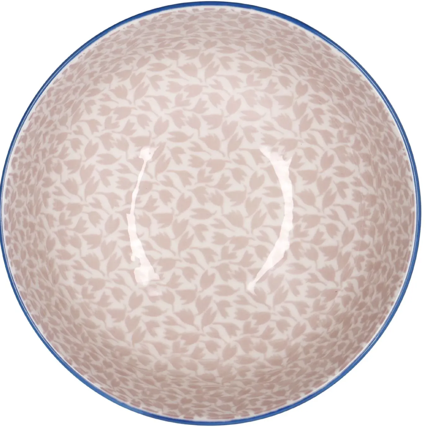 Schale China, 680 Ml, Rosa, Tulpen, 15 Cm