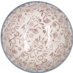 Schale China, 350 Ml, Rosa, Wiese, 12 Cm