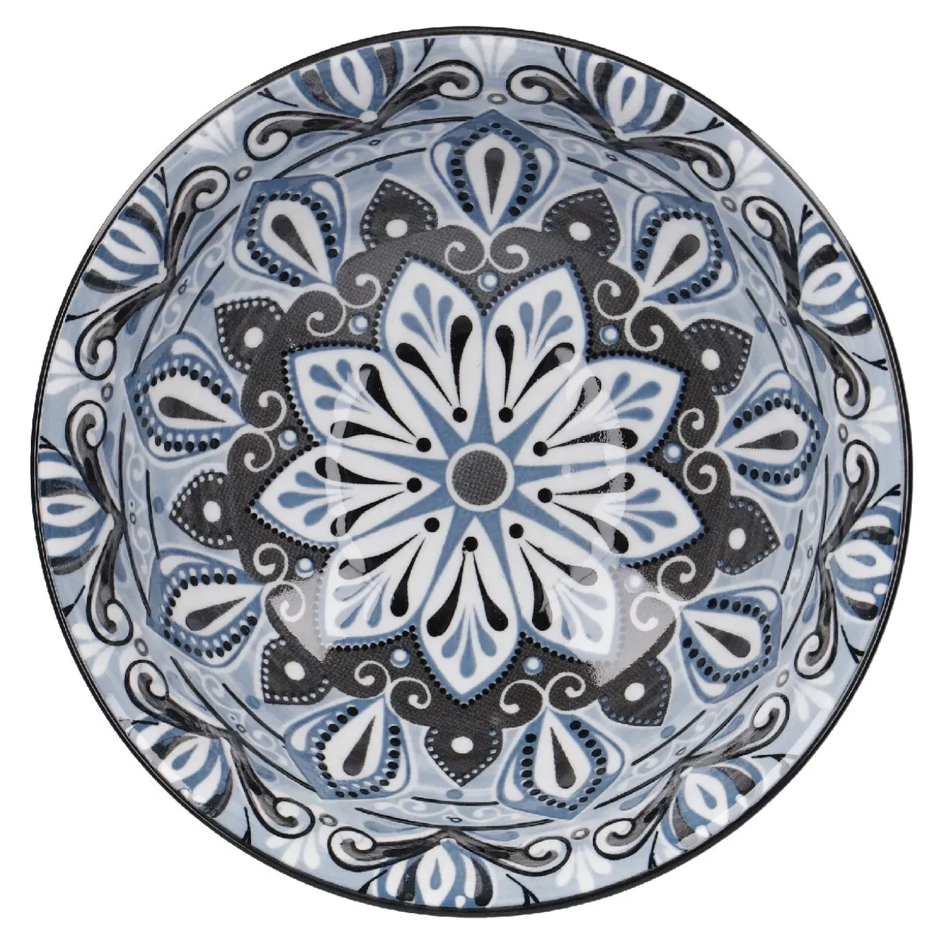 Schale Lisa, Tief, Blau, 15 Cm