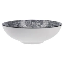 Schale Malina, Flach, No. 1/Striche, 21 Cm