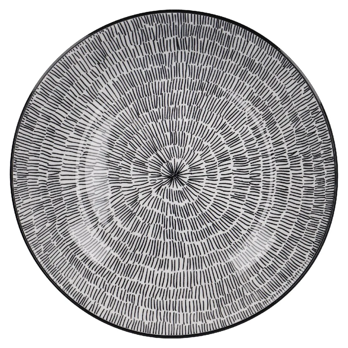 Schale Malina, No. 1/Striche, 20 Cm