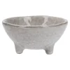 Schale Mit Fuß Dina, Creme, 9 Cm