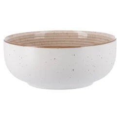 Schale Rille, Creme, 11 Cm