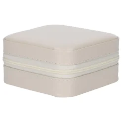 Schmuckbox, Creme, 9 X 9 Cm