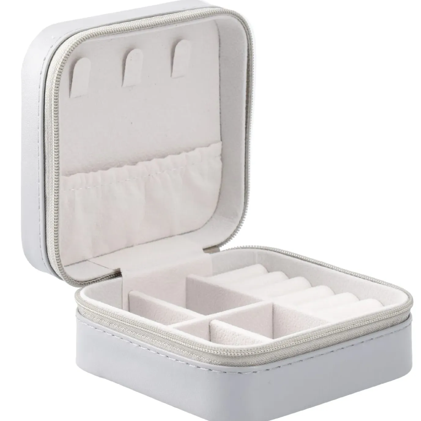 Schmuckbox, Grau, 9 X 9 Cm