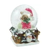 Schneekugel Hund, Mops, 4.5 X 6 Cm