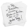 Serviette Guter Tag, 20 Stück