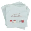 Serviette Xmas-Motiv, Haus, 20 Stück