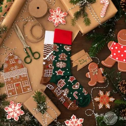 Socken Xmas, Lebkuchen, Gr. 35-38