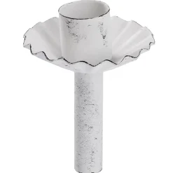 Stabkerzenhalter Stecker, Riffel
