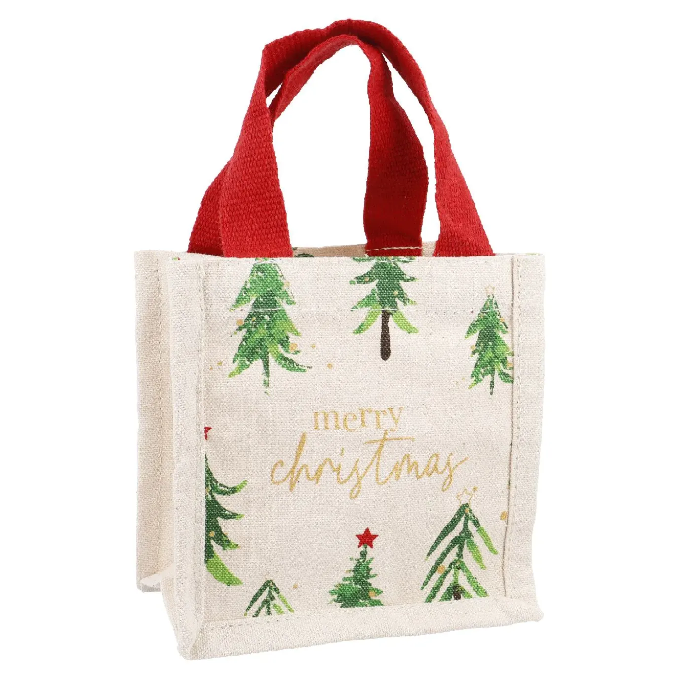Tasche Weihnachten, Tanne, 15 Cm