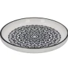 Teller China, Orient, Schw/wss, 16.5 Cm