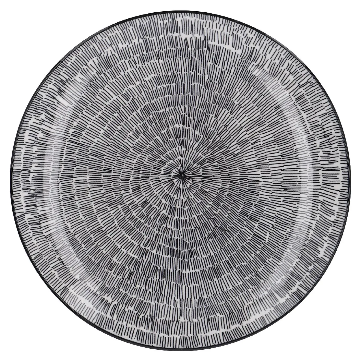 Teller Malina, No. 1/Striche, 26 Cm