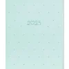 Terminplaner Lederlook, 2025, Mint