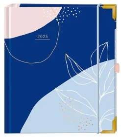 Terminplaner Premium 2025, Blau