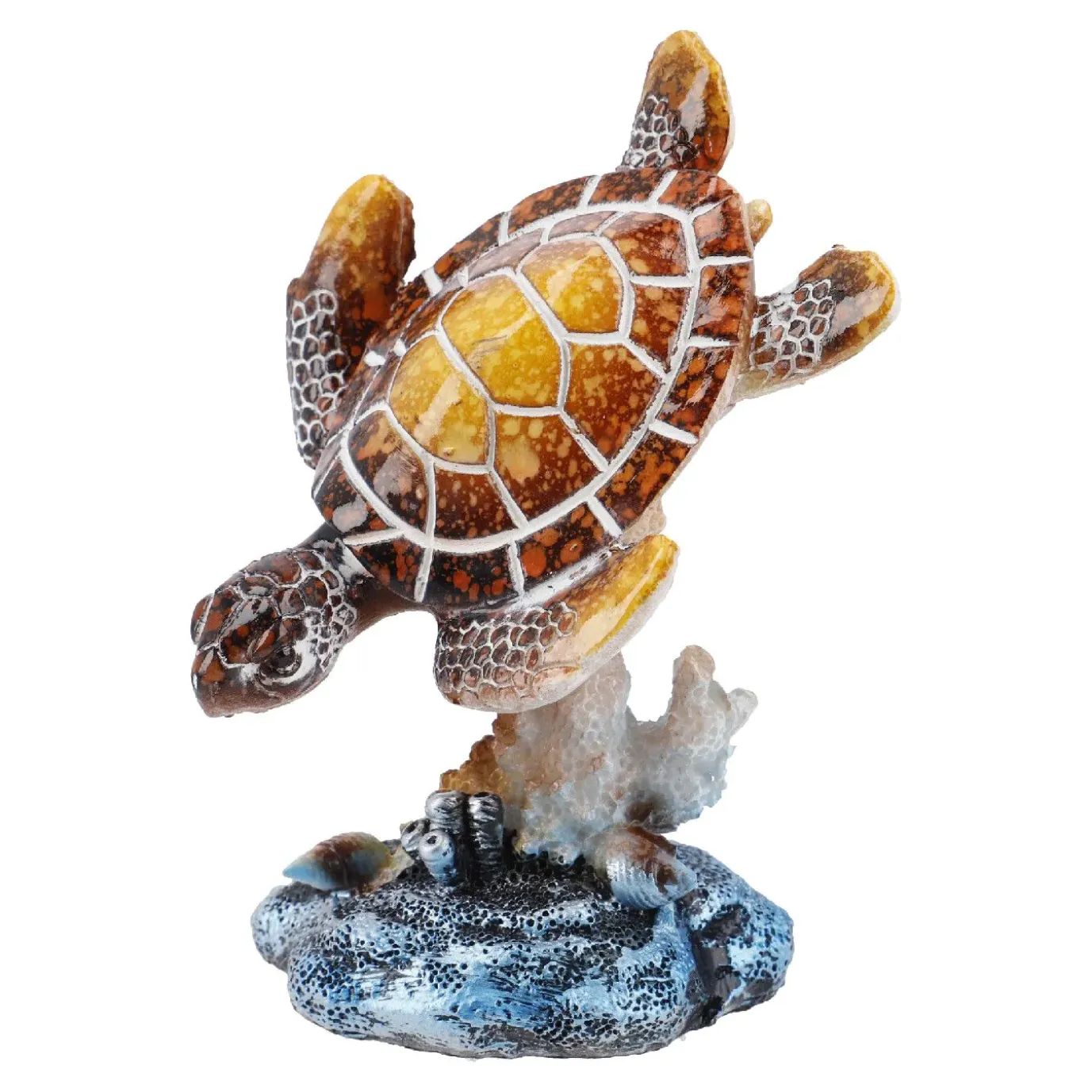 Tier See, Schildkröte/braun, Glänzend, 6 X 8 Cm