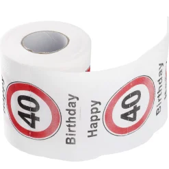 Toilettenpapier Birthday, 40 Jahre, 24 Meter