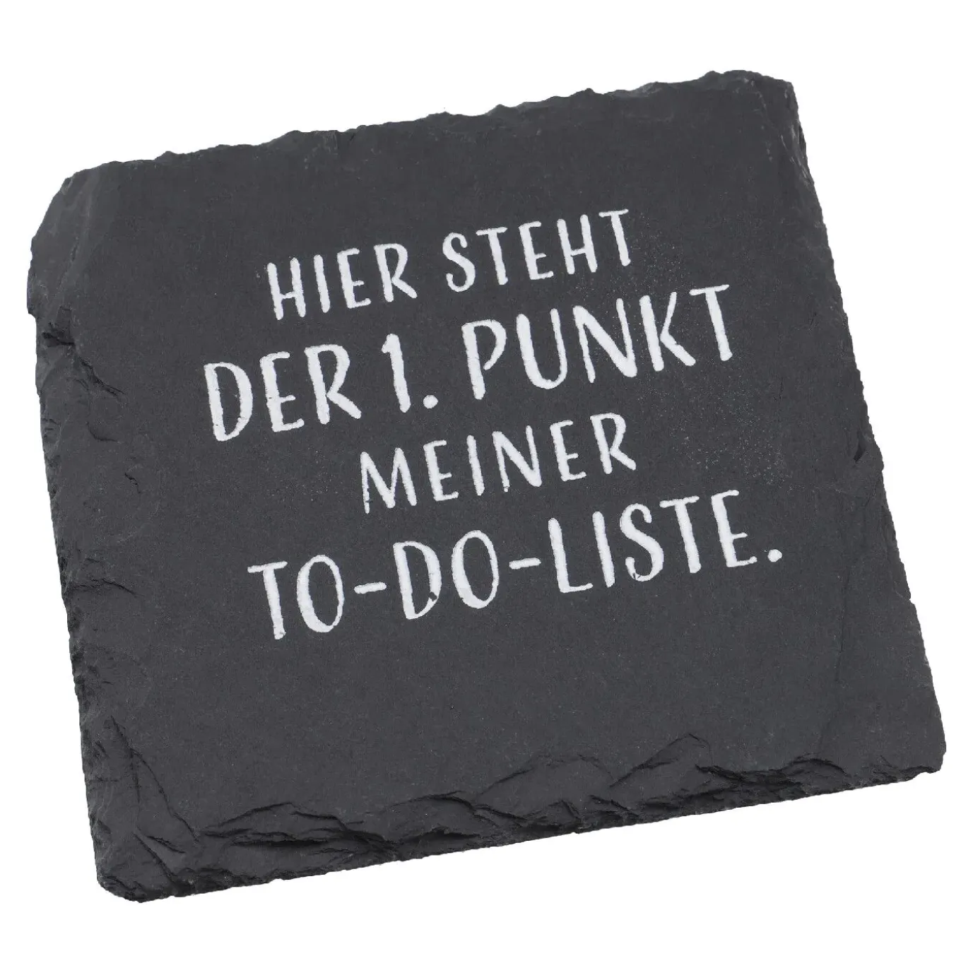Untersetzer Schiefer, To Do Liste, 9.5 Cm