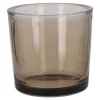 Windlicht Zylinder, Dick/taupe/transparent, 12.5 X 12 Cm