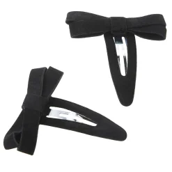 2er Set Haarspange Weihnachten, Schwarz